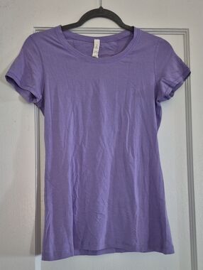 Lululemon Love Tee Short Sleeve Shirt In Purple